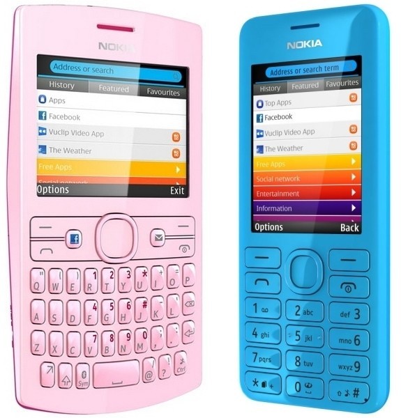  Asha 205  Asha 206  Nokia