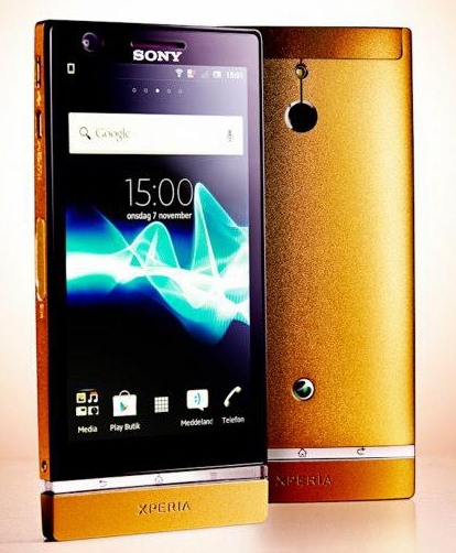 Позолотили: выпущен Sony Xperia P в 24-каратном золоте-4