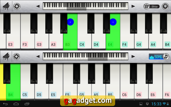 Приложения для Android-планшетов: Pianist HD-4