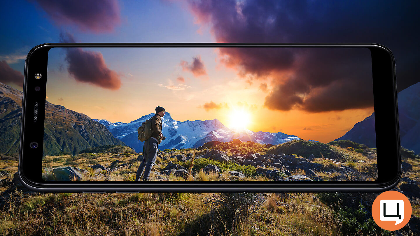 Безграничное удовольствие Samsung Galaxy А6+-6