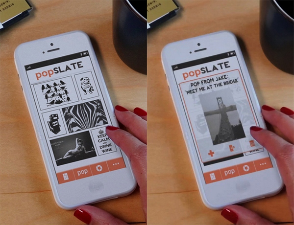 Popslate: проект чехла с E-Ink-экраном для iPhone 5-4