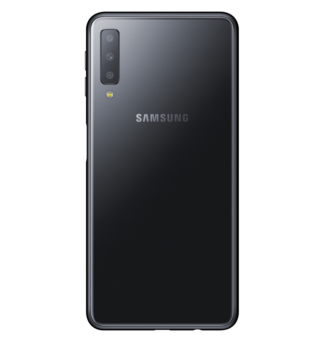 Премьера Samsung Galaxy A7 (2018): смартфон с тройной камерой и боковым сканером отпечатков-7