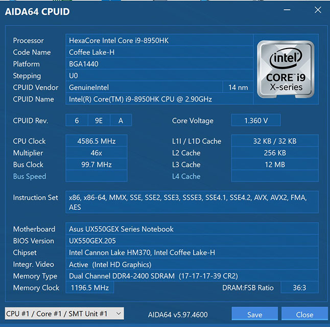 Обзор ASUS ZenBook Pro 15 UX580: новый Intel Core i9 и сенсорный экран вместо тачпада-74