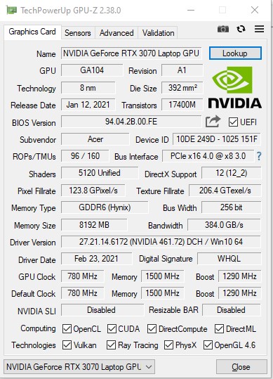Обзор Acer Nitro 5 AN517-41: замена геймерского десктопа в 2021-32