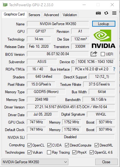 Обзор ноутбука ASUS ZenBook 14 UM433IQ: удачный симбиоз AMD и NVIDIA в компактном корпусе-50