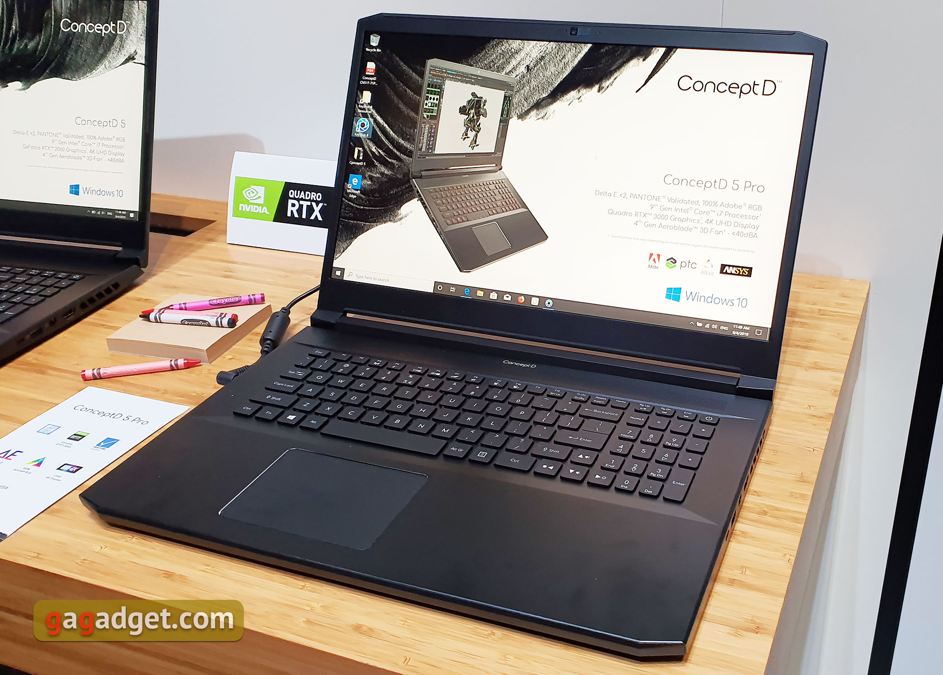 IFA 2019: нові ноутбуки Acer Swift, ConceptD та моноблоки своїми очима-9