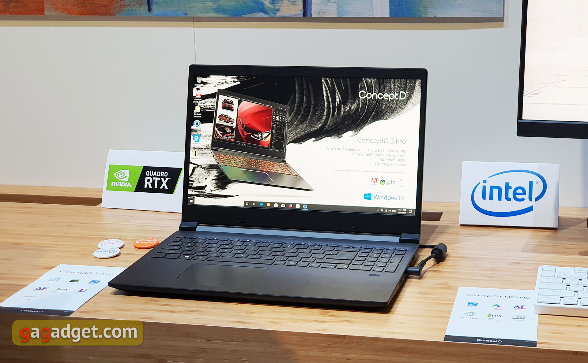 IFA 2019: нові ноутбуки Acer Swift, ConceptD та моноблоки своїми очима-11