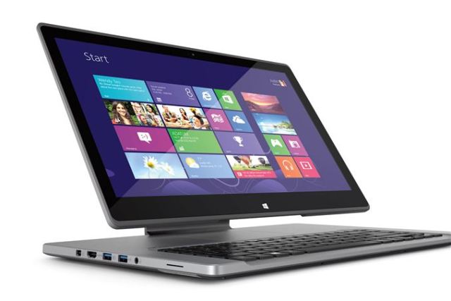 Ноутбук-трансформер Acer Aspire R7 попадет на прилавки в июле