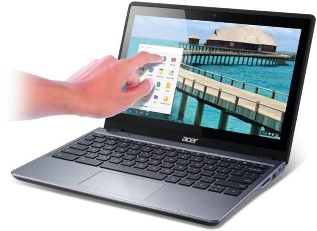 11.6-дюймовый хромбук Acer C720P с сенсорным дисплеем