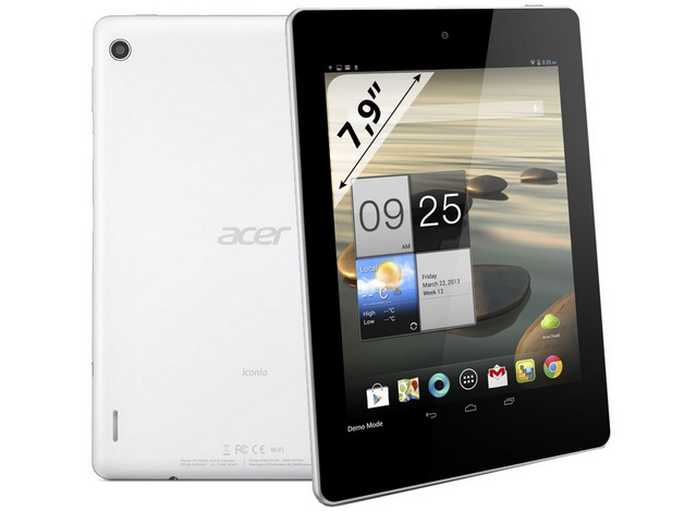 Acer Iconia A1-810: 4-ядерный 8-дюймовый конкурент Nexus 7 (видео)