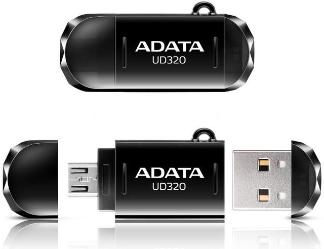 Флешка Adata DashDrive Durable UD320 с поддержкой USB OTG