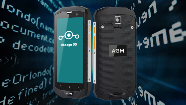 Защищенный AGM A8: релиз Lineage OS и скидка $20