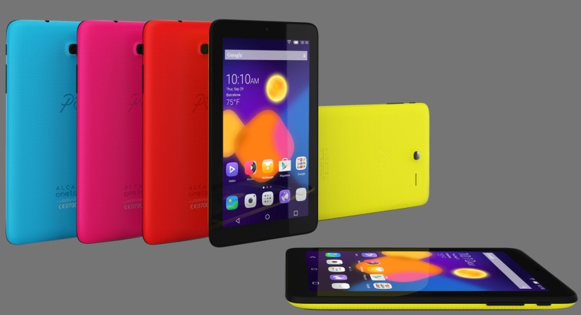 MWC 2015: бюджетные планшеты Alcatel OneTouch PIXI 3 7 и 8 с поддержкой 3G и LTE-3