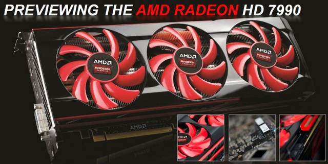 AMD продемонстрировала свой двухчиповый флагман Radeon HD 7990