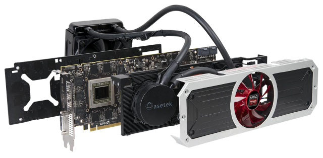 AMD представила флагманскую двухчиповую видеокарту Radeon R9 295X2-2