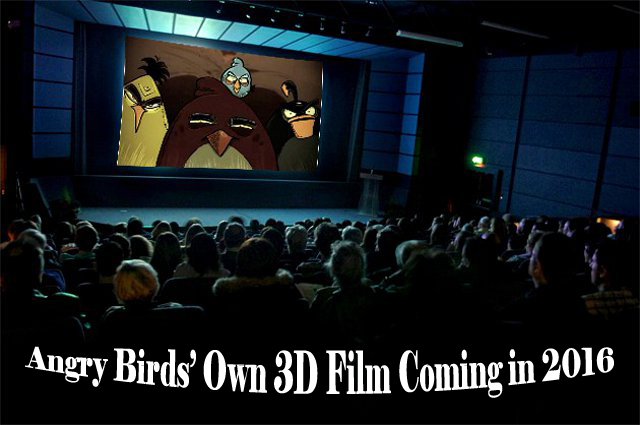Мультфильм Angry Birds на больших экранах в... 2016 году