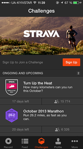 Приложение Дня для iOS: Strava Run-4