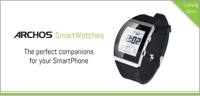 Archos привезет на CES 2014 дешевые смарт-часы и гаджеты для "умного" дома