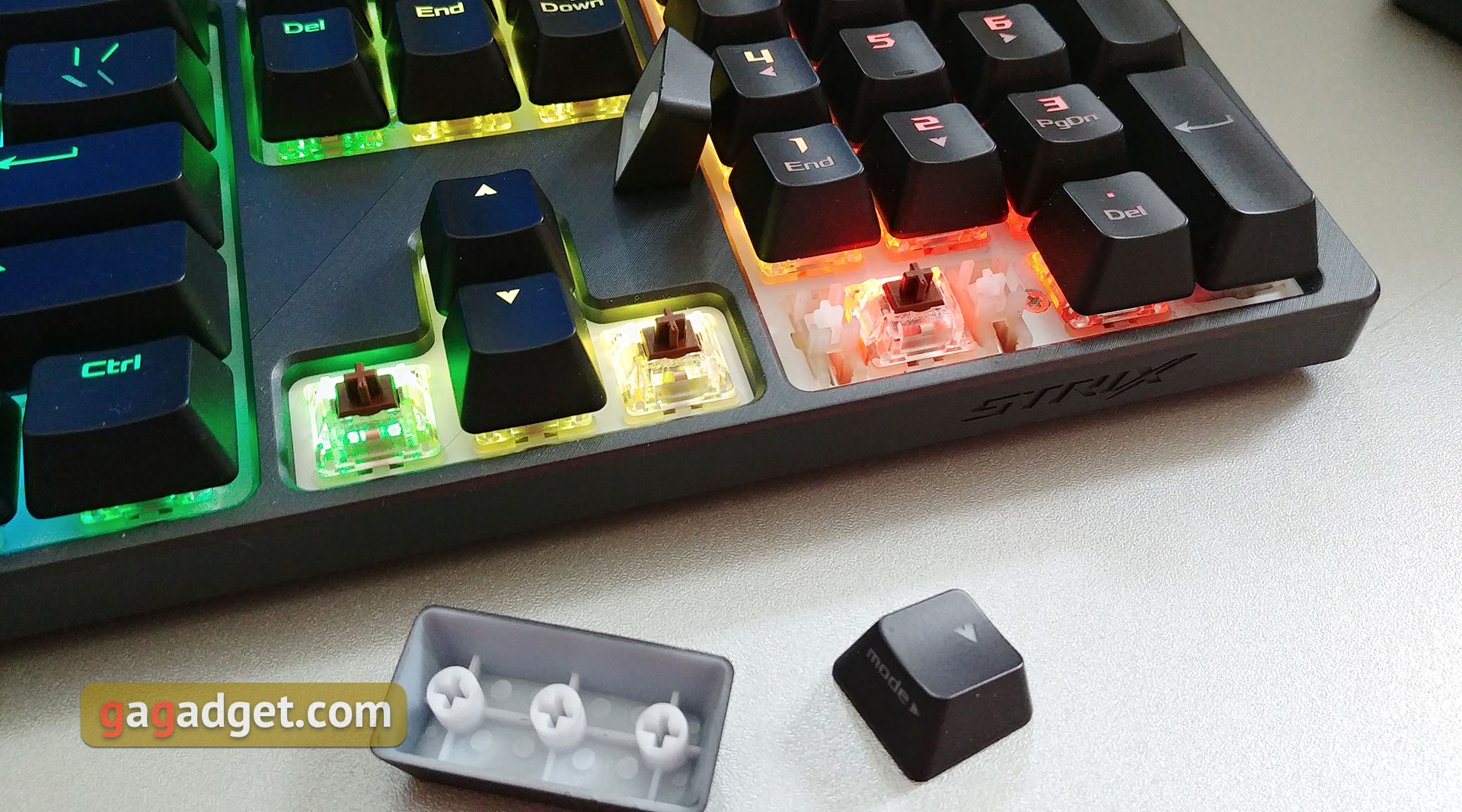 Обзор ASUS ROG Strix Flare: геймерская механическая клавиатура с кучей возможностей и RGB-подсветкой-29