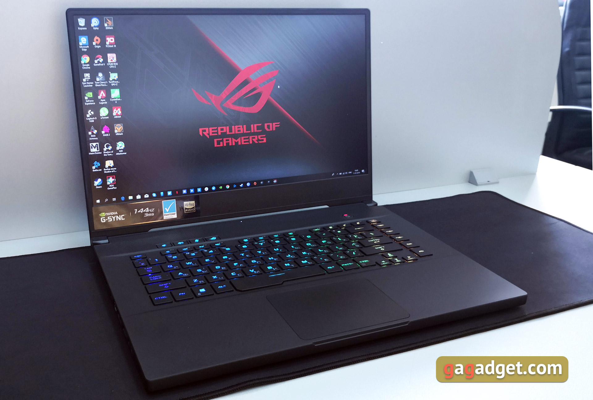 Обзор ASUS ROG Zephyrus S GX502GW: мощный игровой ноутбук с GeForce RTX 2070 весом всего 2 кг