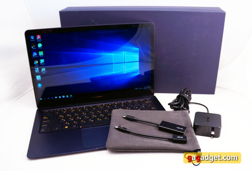 Обзор ультрабука ASUS ZenBook 3 Deluxe UX490UA-4