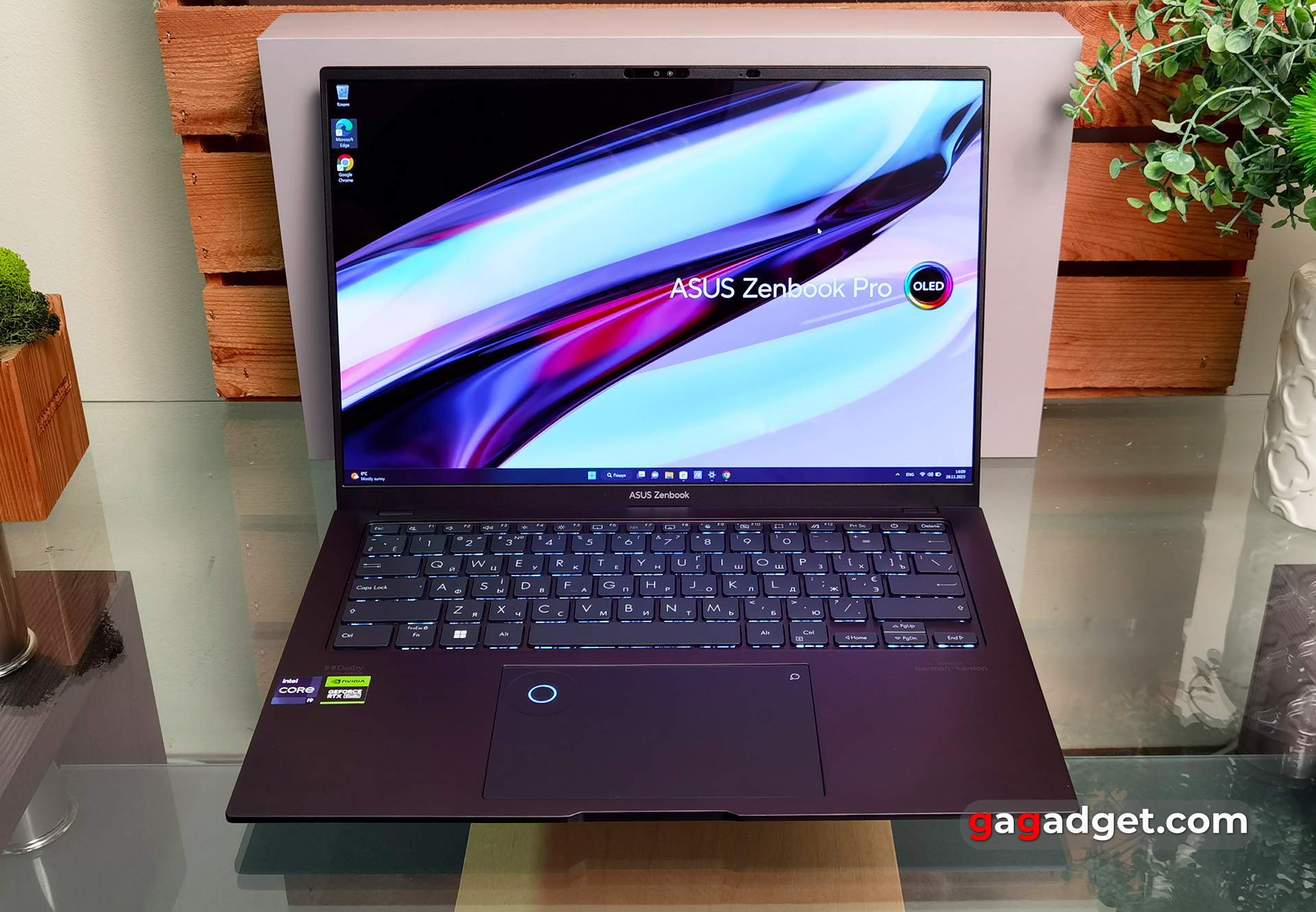 Design of the ASUS Zenbook Pro 14 OLED