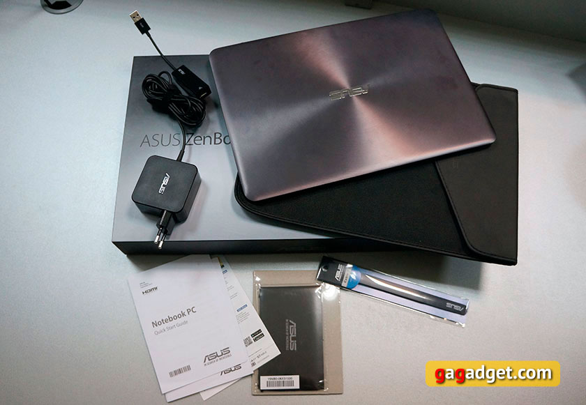 Обзор тонкого и бесшумного ультрабука ASUS ZenBook UX305FA-2