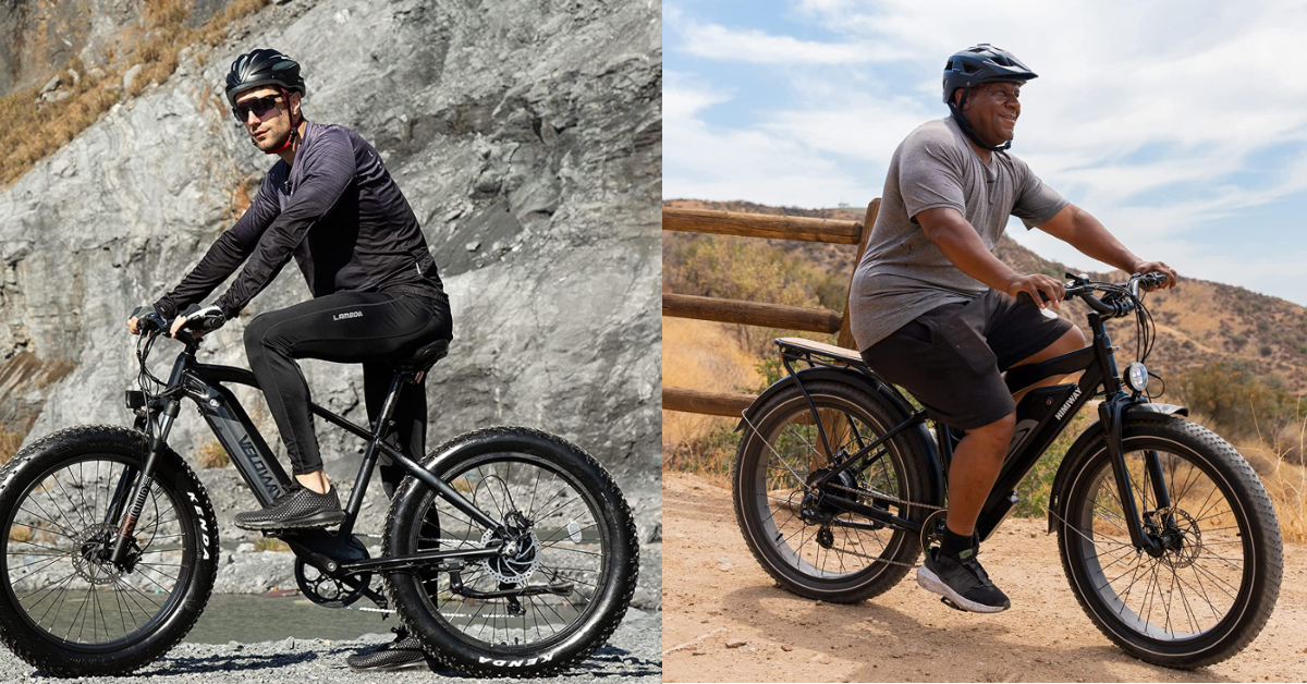 bicicleta eléctrica para personas con sobrepeso