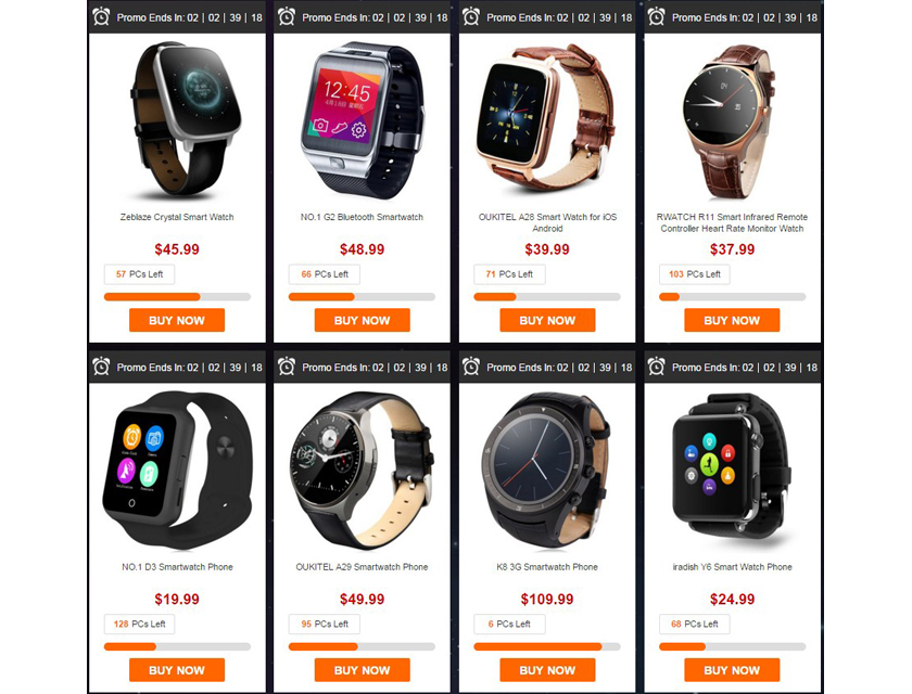 Черная пятница: акционные цены на "умные" часы в Gearbest-2