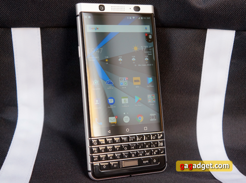 Обзор Android-смартфона BlackBerry KEYone с аппаратной QWERTY-клавиатурой