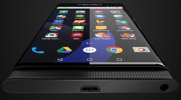 В продолжение темы BlackBerry на Android: предположительный рендер слайдера Venice