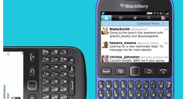 BlackBerry выпускает бюджетный смартфон 9720 с QWERTY-клавиатурой