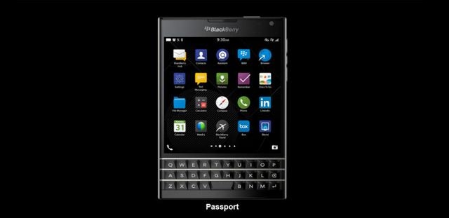 QWERTY-смартфон Blackberry Passport (он же Windemere) поступит в продажу в сентябре