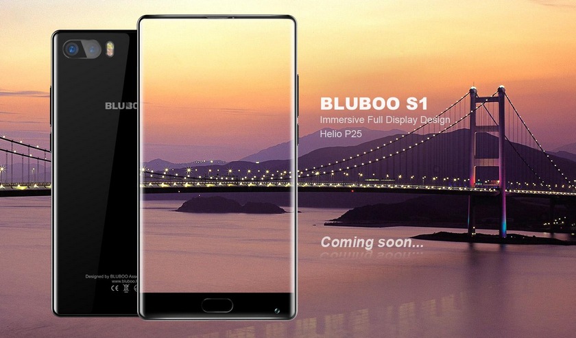 Безрамочный смартфон Bluboo S1 будет стоить около $150