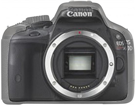 Миниатюрная зеркалка Canon Kiss X7 (EOS-b)-2