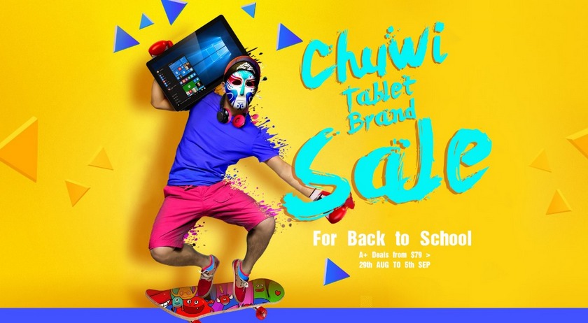 Расподажа планшетов Chuwi в Gearbest