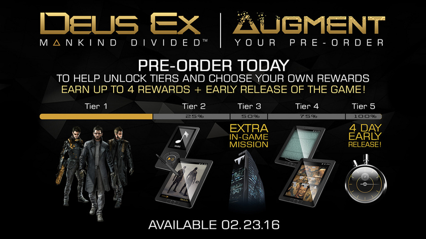 Square Enix назвала дату релиза Deus Ex: Mankind Divided-2