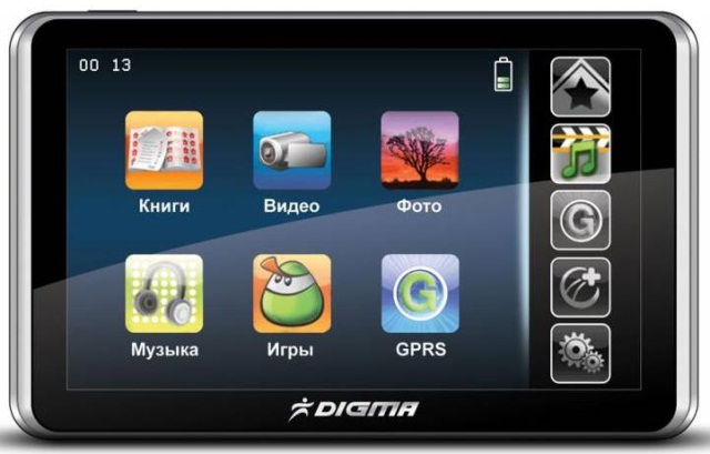 5-дюймовые автомобильные GPS-навигаторы Digma DM501C и DM501N