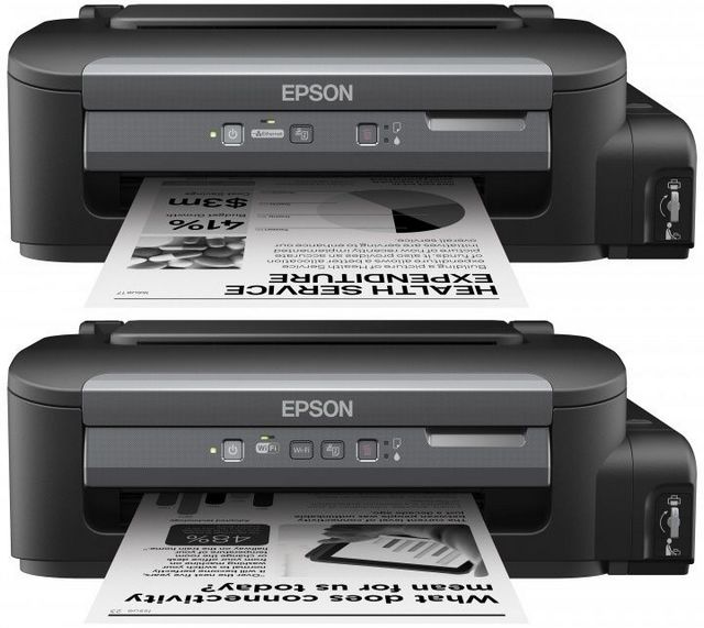 Фабрики печати: МФУ Epson M200 и струйные принтеры М100 и M105