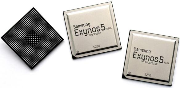 Samsung представила процессоры Exynos Octa 5422 и Exynos Hexa 5260-2