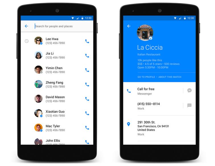 Facebook выпустила социализированнное Android-приложение для звонков Hello-3