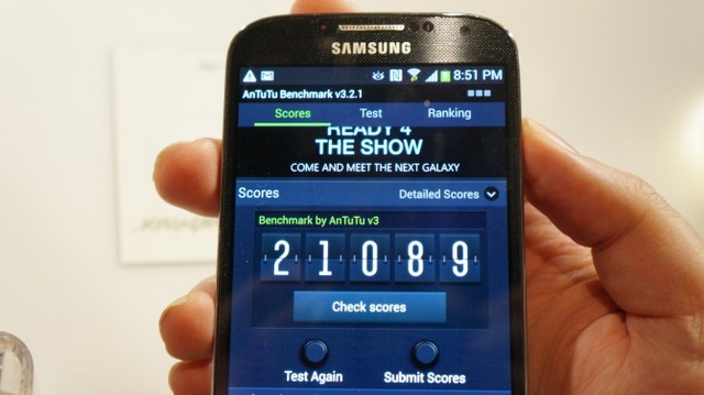 Первые результаты бенчмарков Samsung Galaxy S4: большая мощь и тускловатый экран-2