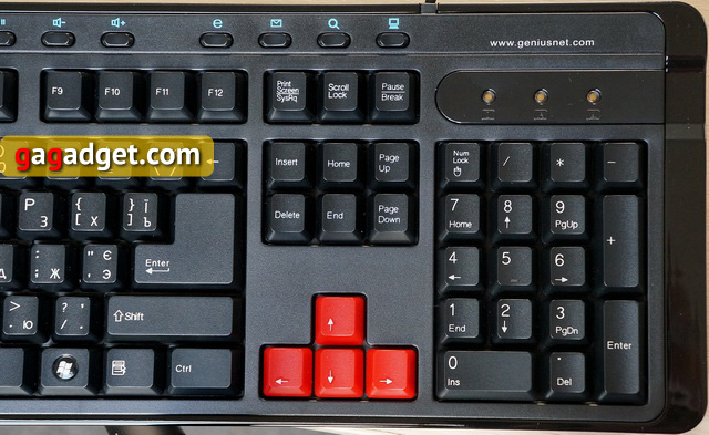 Обзор клавиатуры Genius KB-G235 -3