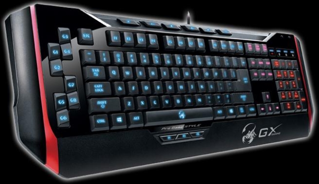 Игровая клавиатура Genius Manticore с трехзонной RGB-подсветкой