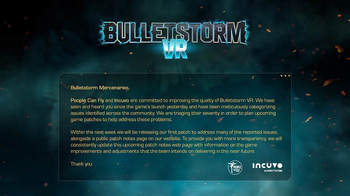 It's a fiasco: Sony removed the VR version of shooter Bulletstorm from the PS Store catalogue due to the game's terrible quality-2
