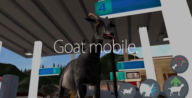 Самый масштабный игровой проект года, симулятор козла Goat Simulator вышел на Android и iOS