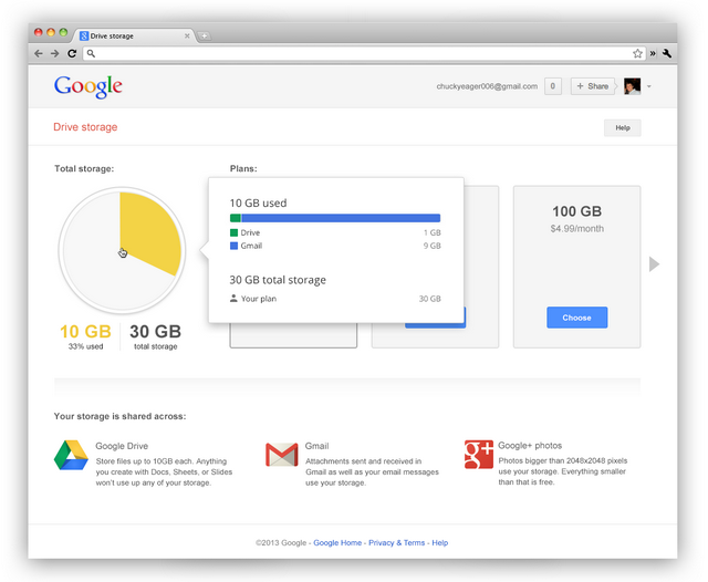 Google предлагает до 30 ГБ в объединенных Drive, Gmail и Google+ Photos-3