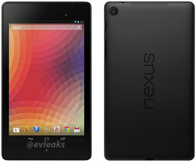 Утечка: пресс-фото планшета Google Nexus 7 с Android 4.3 и экраном на 1920х1200 точек-2