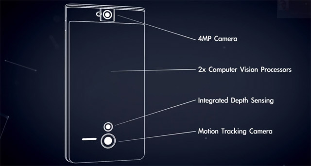 Подробности о смартфоне Google Project Tango с 3D-моделированием пространства -2