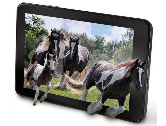 8-дюймовый планшет Hammacher Schlemmer The No Glasses 3D Tablet с 3D-изображением без очков